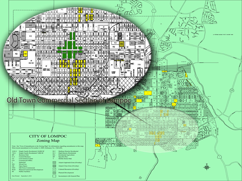 Old Town Section of Lompoc